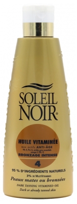 Soleil Noir Vitaminöl Intensiv Solbränna 4 150 ml