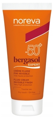 Noreva Bergasol Expert Fluid Cream Invisible Finish SPF50+ 50ml