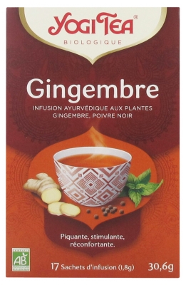 Yogi Tea Imbir Organiczny 17 Saszetek