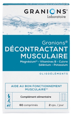 Granions Muscle Relaxant 60 Tablets