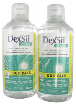 Dexsil Original Drinkable Solution Organic Silicon 2 x 1L