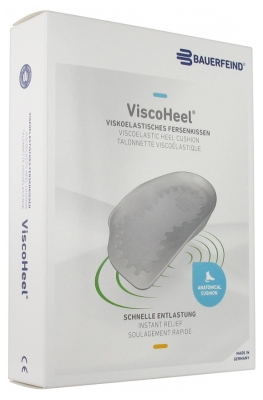 Bauerfeind Viscoheel Viskoelastiska Hälkuddar 1 Par - Storlek: 4 : 44-47