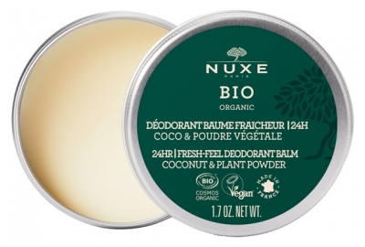Nuxe Bio Organic 24HR Fresh-Feel Deodorant Balm 50g