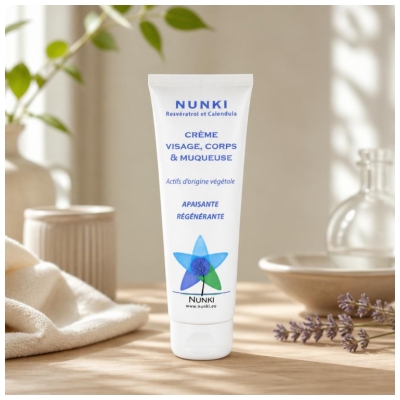 Nunki Krema za obraz, telo in sluznice 75 ml