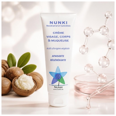 Nunki Krema za obraz, telo in sluznice 75 ml
