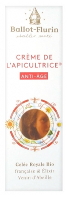 Ballot-Flurin Kréme de l'Apicultrice Anti-Âge Bio 30 ml
