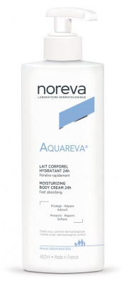 Noreva Aquareva 24H Moisturizing Body Cream 400ml