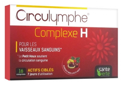 Santé Verte Circulymphe Complexe H 16 Comprimés