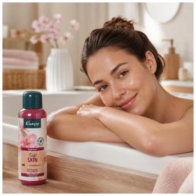 Kneipp Badeskum Soft Skin Mandelblomst 400 ml