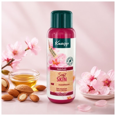 Kneipp Badeskum Soft Skin Mandelblomst 400 ml