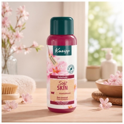 Kneipp Bain Moussant Soft Skin Fleurs d'Amandier 400 ml