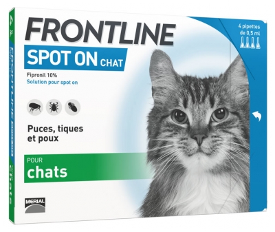 Frontline Spot-On Cat 4 Pipettes