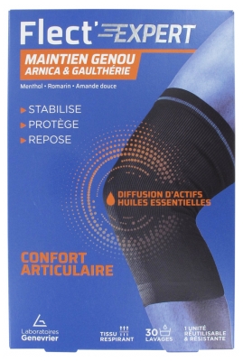 Laboratoires Genevrier FLECT' EXPERT Knee Support Arnica & Wintergreen - Size: T2