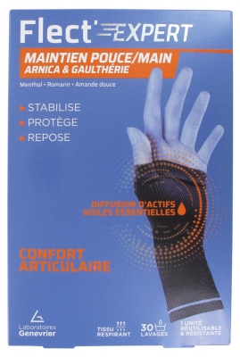 Laboratoires Genevrier FLECT' EXPERT Hand/Thumb Support Arnica & Gaultheria