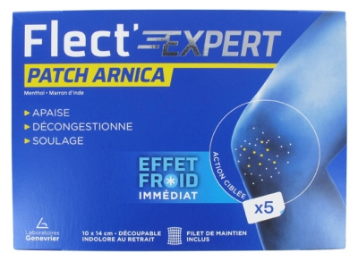 Laboratoires Genevrier FLECT' EXPERT Arnica Patch 5 Patches