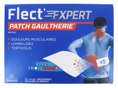 Laboratoires Genevrier FLECT' EXPERT Gaultheria Patch 5 Patches