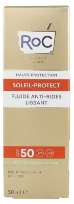 RoC Soleil-Protect Smoothing Anti-Wrinkle Fluid SPF50 50ml
