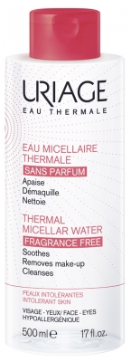 Uriage Thermal Micellar Water Fragrance-Free Intolerant Skin 500ml
