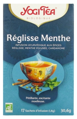 Yogi Tea Bio-Lakritze -Minze 17 Beutel