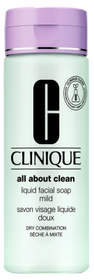Clinique Liquid Facial Soap Mild Dry Combination Skin 200ml