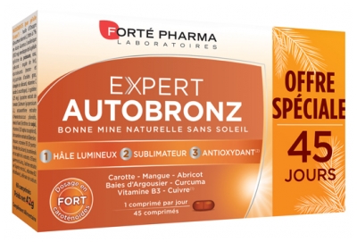 Forté Pharma Expert Autobronz 45 tablets