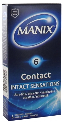 Manix Contact Intact Sensations 6 Condoms