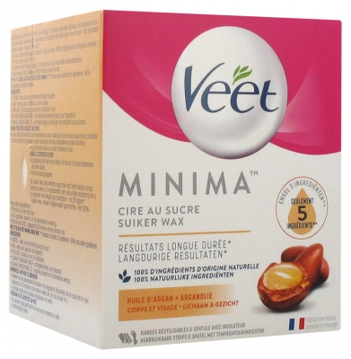Veet Minima Sugar Wax With Argan Oil 250ml