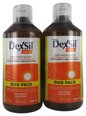 Dexsil Forte Joints + MSM Glucosamine Chondroitin Drinkable Solution 2 x 1L