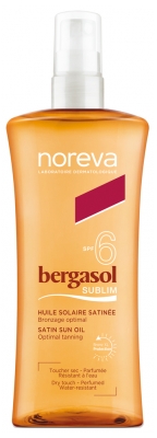 Noreva Bergasol Sublim Huile Solaire Satinée SPF6 125 ml
