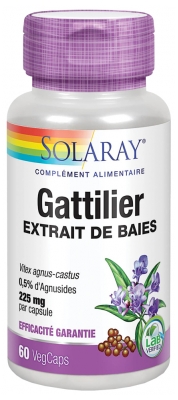 Solaray Sauzgatillo 60 Cápsulas