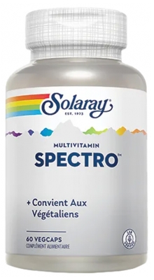 Solaray Spectro Multi-Vita-Min 60 Vegetable Capsules