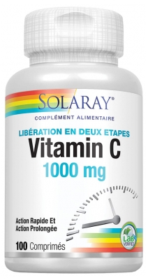 Solaray Vitamine C 1000 mg 100 Comprimés