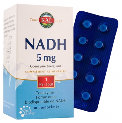 Kal NADH 5mg 30 Tablets