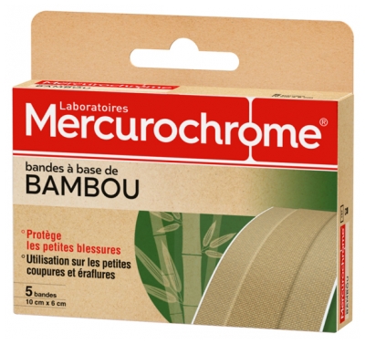 Mercurochrome Bamboo-Based Strips To Be Cut 5 Strips