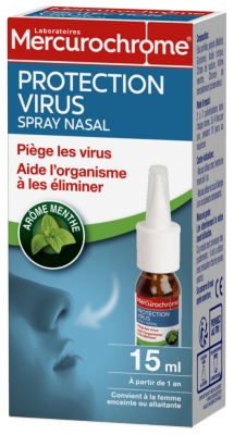 Mercurochrome Protezione dai Virus Spray Nasale 15 ml