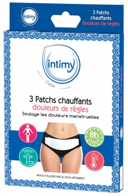 Intimy Care 3 Patchs Chauffants Douleurs de Règles