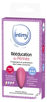 Intimy Care Set di 4 Coni di Riabilitazione Perineale