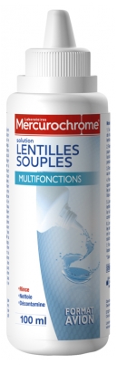 Mercurochrome Solution Supple Lenses Multipurpose 100ml