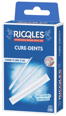Ricqlès Cure-Dents 40 Unités