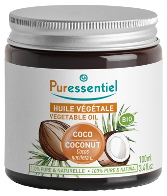 Puressentiel Kokosnuss-Pflanzenöl (Coco Nucifera L.) Bio 100 ml