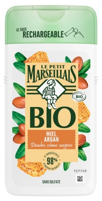 Le Petit Marseillais Douche Crème Surgras Miel Argan Bio 250 ml