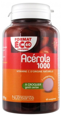 Nutrisanté Acérola 1000 60 Tablets