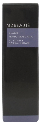 M2 BEAUTÉ Black Nano Mascara Odżywienie i Naturalny Wzrost 6 ml