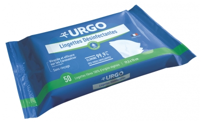 Urgo Disinfectant Wipes 50 Wipes