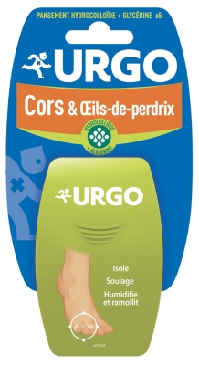 Urgo Treatment Corns and Soft-Corns 5 Gel Plasters