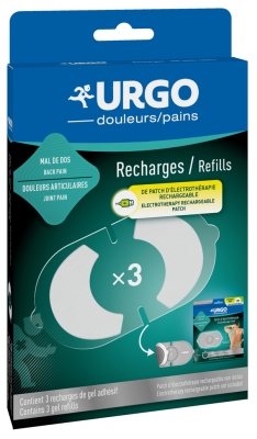 Urgo 3 Electrotherapy Patch Refills