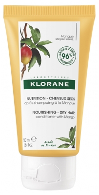 Klorane Nutrition - Cheveux Secs Après-Shampoing à la Mangue 50 ml