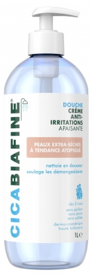 CicaBiafine Douche Crème Anti-Irritations Apaisante 1 L