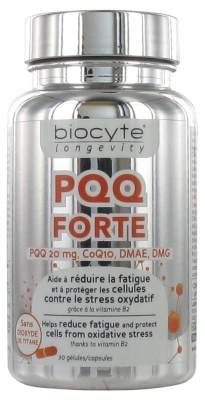 Biocyte Longevity PQQ Forte 30 Capsules