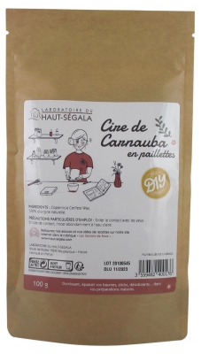 Laboratoire du Haut-Ségala Carnauba Wax Flakes 100 g